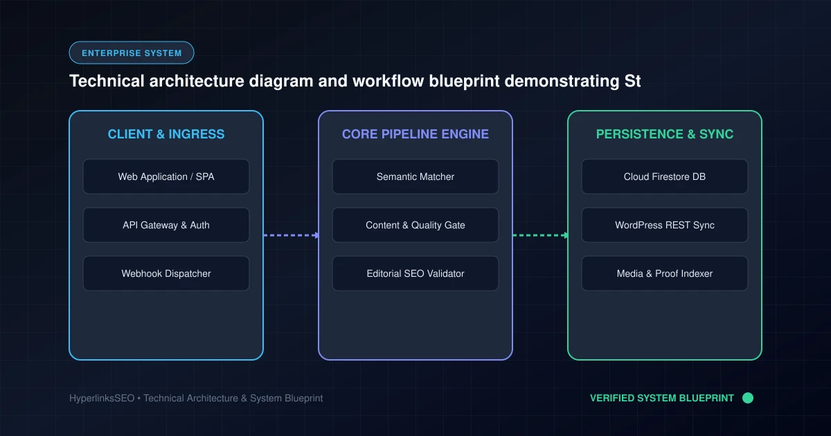 Streaming Service : structurer son évaluation avec Euro 1 Technical architecture diagram and workflow blueprint demonstrating Streaming Service